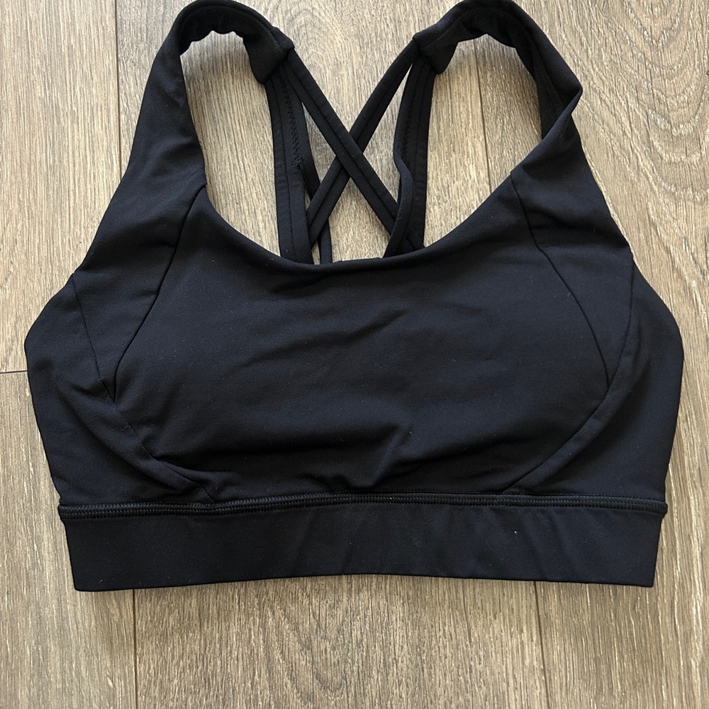 Lululemon Black Sports Bra